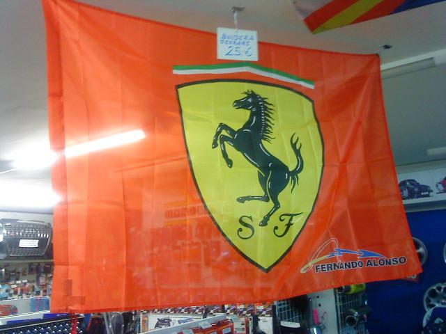 BANDERA FERRARI FER. ALONSO